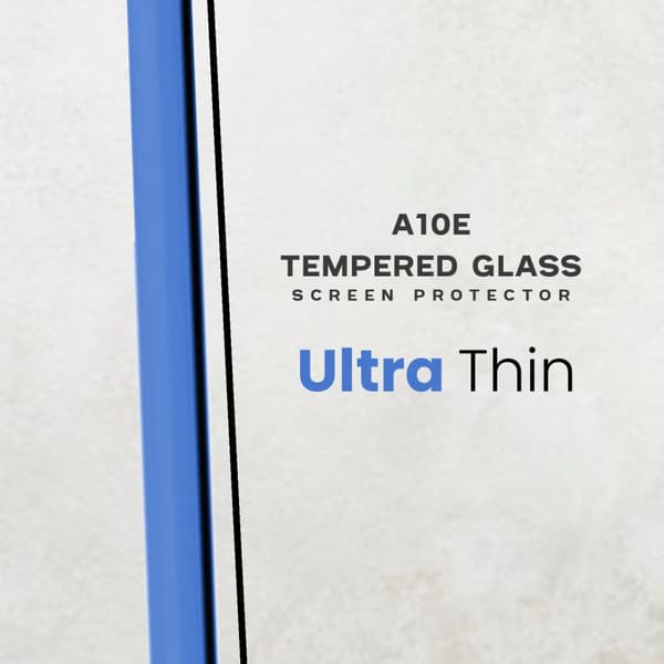 Samsung Galaxy A10e - Härdat Glas 9H - Super Kvalitet 3D Skärmskydd