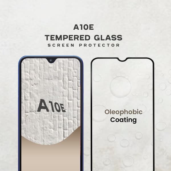 Samsung Galaxy A10e - Härdat Glas 9H - Super Kvalitet 3D Skärmskydd