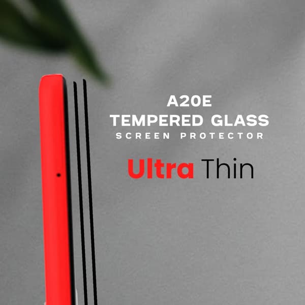 2-Pack Samsung Galaxy A20e - Härdat Glas 9H - Super Kvalitet 3D Skärmskydd