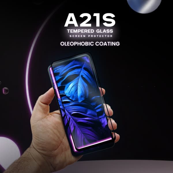 Samsung Galaxy A21s - Härdat Glas 9H - Super Kvalitet 3D Skärmskydd