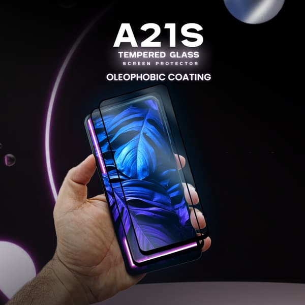 2-Pack Samsung Galaxy A21s - Härdat Glas 9H - Super Kvalitet 3D Skärmskydd