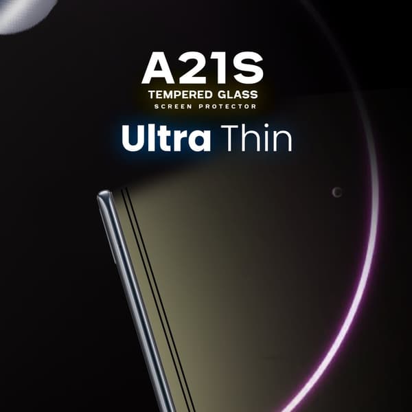 2-Pack Samsung Galaxy A21s - Härdat Glas 9H - Super Kvalitet 3D Skärmskydd