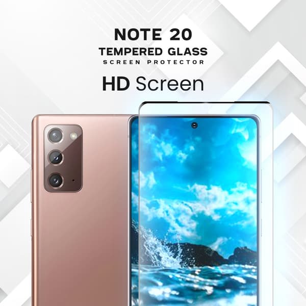 Samsung Galaxy Note 20 - Härdat glas 9H - Super kvalitet 3D Skärmskydd