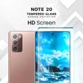 Miniatyrbild 4 av 5: Samsung Galaxy Note 20 - Härdat glas 9H - Super kvalitet 3D Skärmskydd