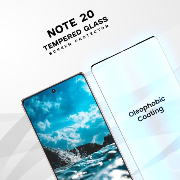 Samsung Galaxy Note 20 - Härdat glas 9H - Super kvalitet 3D Skärmskydd