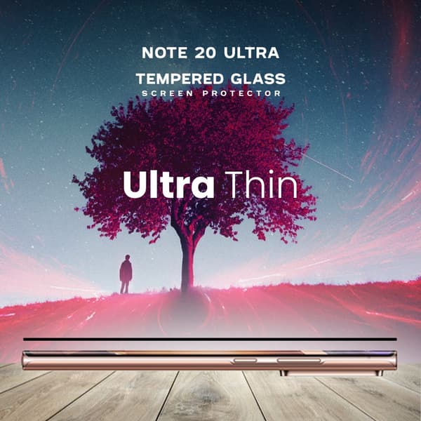 Samsung Galaxy Note 20 ULTRA - Härdat glas 9H - Super kvalitet 3D Skärmskydd