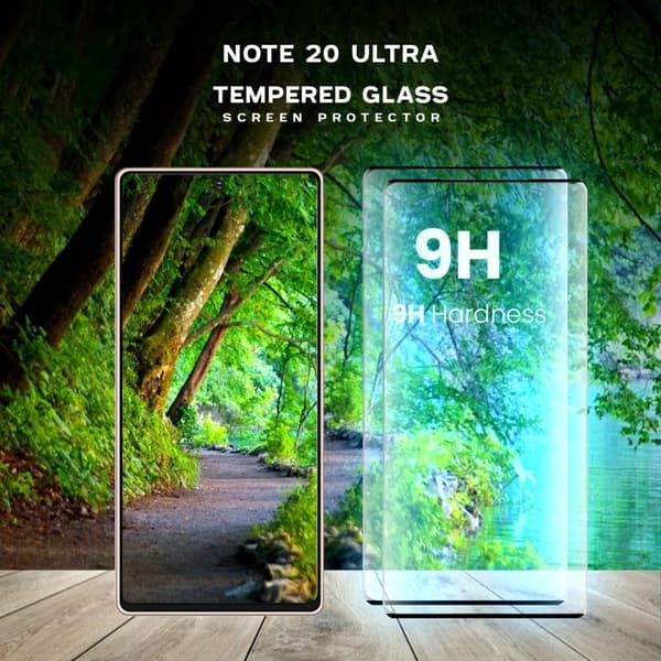 2-Pack Samsung Galaxy Note 20 ULTRA - Härdat glas 9H-Super kvalitet 3D Skärmskydd