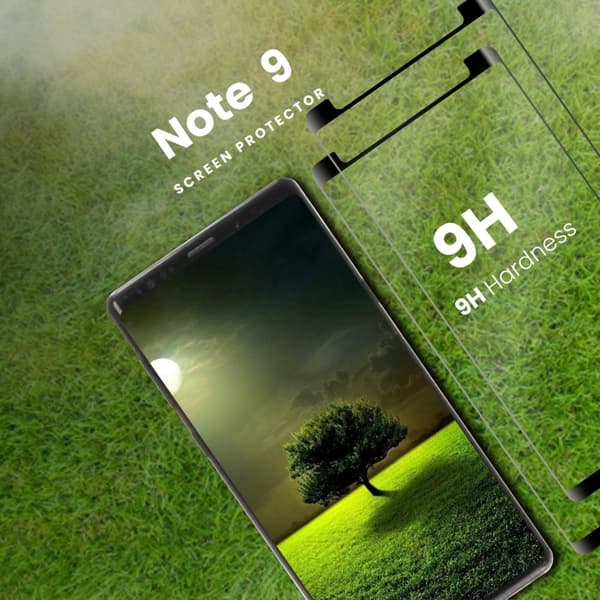 2-Pack Samsung Galaxy Note 9 - Härdat glas 9H-Super kvalitet 3D Skärmskydd