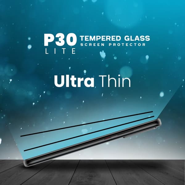 2-Pack Huawei P30 Lite - Härdat glas 9H – 3D Super kvalitet skärmskydd