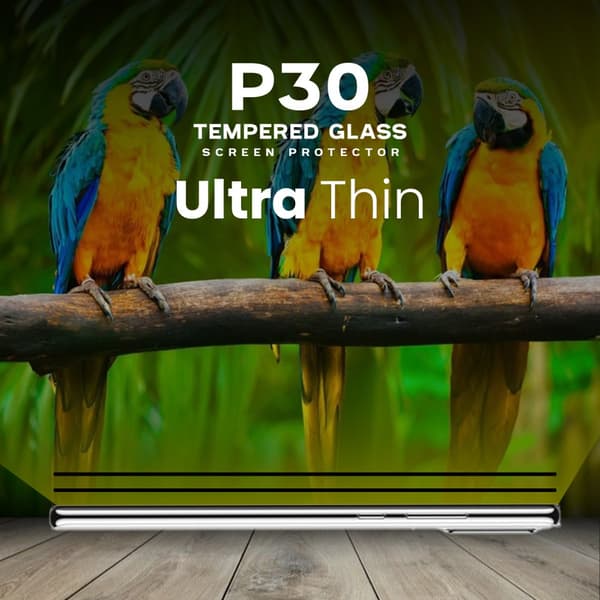 2-Pack Huawei P30 - Härdat glas 9H – 3D Super kvalitet Skärmskydd