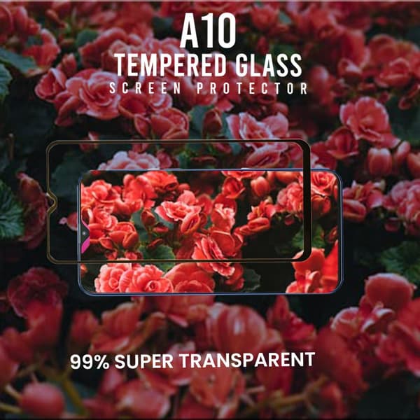 Samsung Galaxy A10 - Härdat Glas 9H - Super Kvalitet 3D Skärmskydd