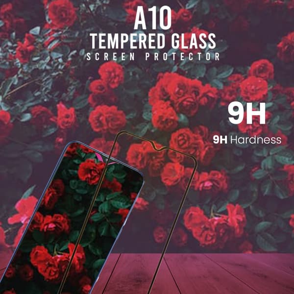 Samsung Galaxy A10 - Härdat Glas 9H - Super Kvalitet 3D Skärmskydd