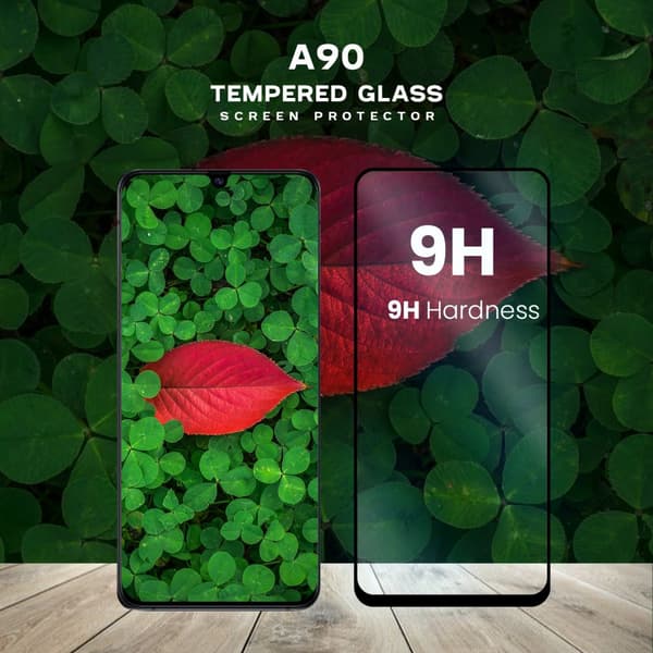 Samsung Galaxy A90 - Härdat Glas 9H - Super Kvalitet 3D Skärmskydd