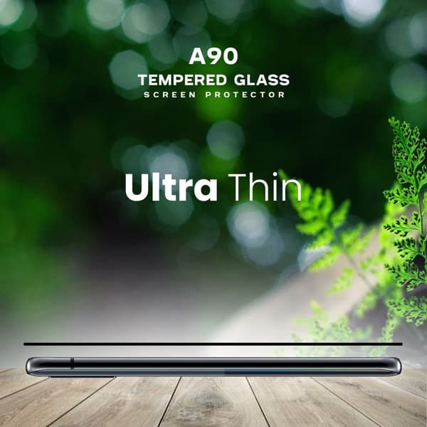Samsung Galaxy A90 - Härdat Glas 9H - Super Kvalitet 3D Skärmskydd