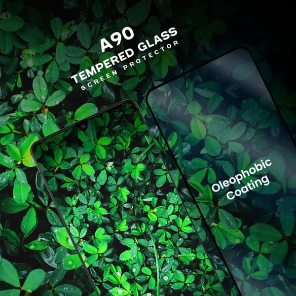 Samsung Galaxy A90 - Härdat Glas 9H - Super Kvalitet 3D Skärmskydd