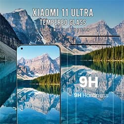 2-Pack Xiaomi 11 ULTRA - Härdat Glas 9H - Super Kvalitet 3D Skärmskydd