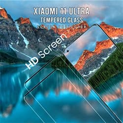 2-Pack Xiaomi 11 ULTRA - Härdat Glas 9H - Super Kvalitet 3D Skärmskydd