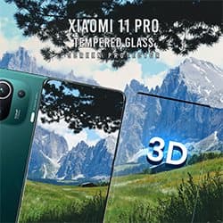 Xiaomi 11 pro 5G - Härdat Glas 9H - Super Kvalitet 3D Skärmskydd