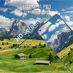 Xiaomi 11 pro 5G - Härdat Glas 9H - Super Kvalitet 3D Skärmskydd