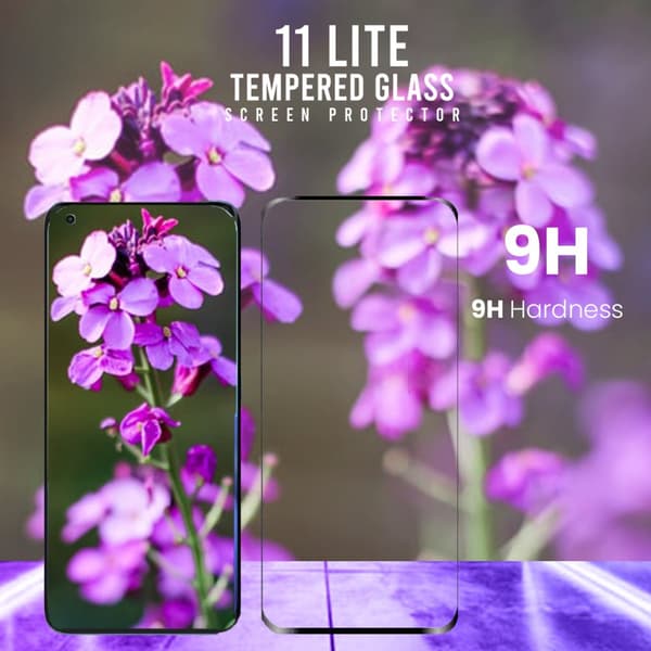 Xiaomi 11 LITE - Härdat Glas 9H - Super Kvalitet 3D Skärmskydd