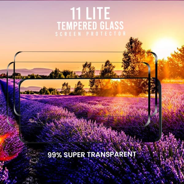 2-Pack Xiaomi 11 LITE - Härdat Glas 9H - Super Kvalitet 3D Skärmskydd
