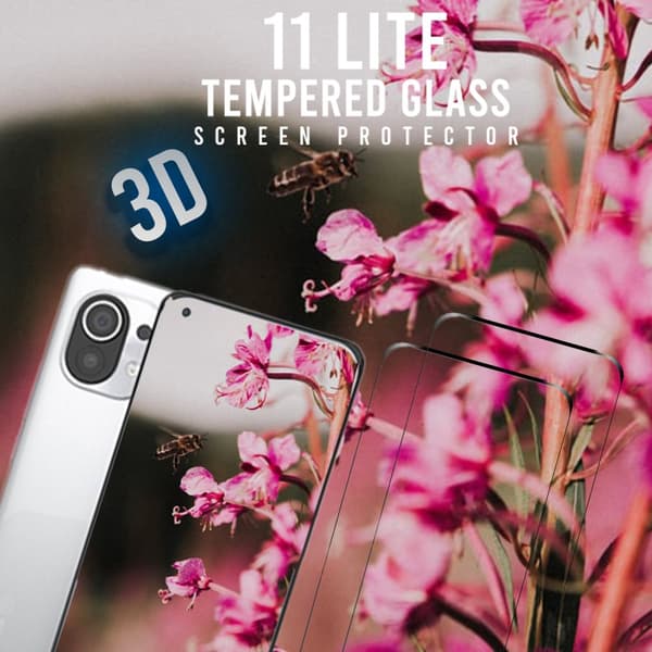 2-Pack Xiaomi 11 LITE - Härdat Glas 9H - Super Kvalitet 3D Skärmskydd