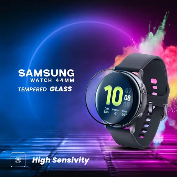 Samsung Watch 44mm - Härdat glas 9H - Super kvalitet 3D Skärmskydd
