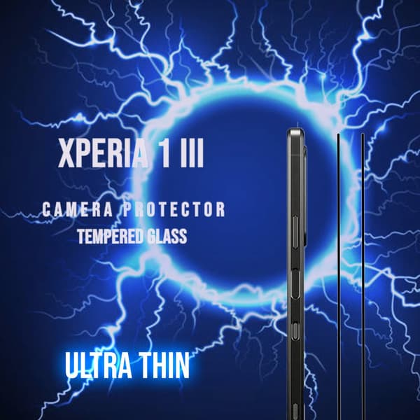 2 Pack Sony Xperia 1 III - Härdat glas 9H - Super Kvalitet 3D Skärmskydd