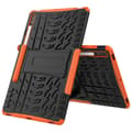 Miniatyrbillede 5 af 5: Stødbestandigt cover med stativ Samsung Galaxy Tab S8 Plus 12.7 - Orange