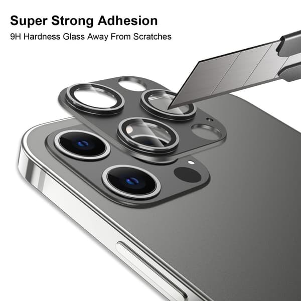 Fulldekkende linsedeksel for iPhone 13 Pro / 13 Pro Max Black