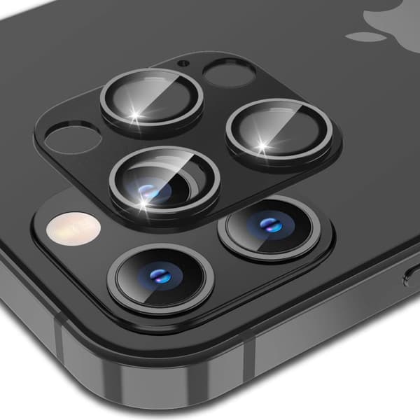 Fulldekkende linsedeksel for iPhone 13 Pro / 13 Pro Max Black