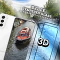 Miniatyrbild 3 av 5: 2-Pack Samsung Galaxy S21 FE - Härdat glas 9H-Super kvalitet 3D Skärmskydd