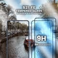 Miniatyrbild 4 av 5: 2-Pack Samsung Galaxy S21 FE - Härdat glas 9H-Super kvalitet 3D Skärmskydd