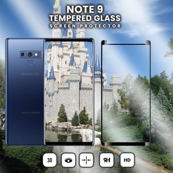 Samsung Galaxy Note 9 - Härdat glas 9H - Super kvalitet 3D Skärmskydd