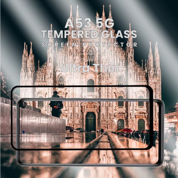Samsung Galaxy A53 5G - Härdat glas 9H - Super kvalitet 3D