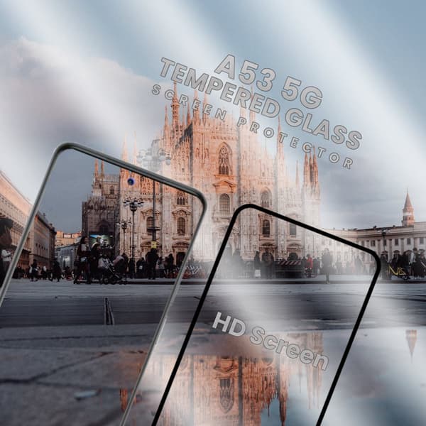 Samsung Galaxy A53 5G - Härdat glas 9H - Super kvalitet 3D