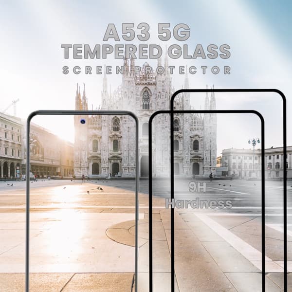 2-Pack Samsung Galaxy A53 5G - Härdat glas 9H - Super kvalitet