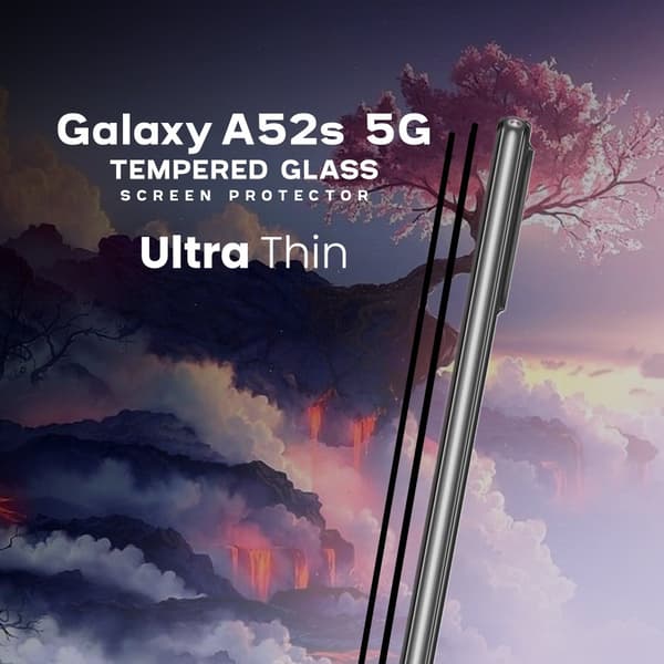 2-Pack Samsung Galaxy A52s 5G - Härdat glas 9H - Super kvalitet