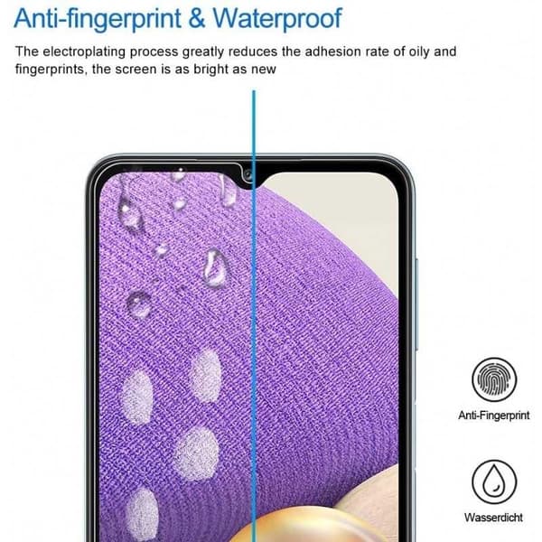 2-PACK Samsung A33 5G karkaistu lasi 0,26mm 2,5D 9H