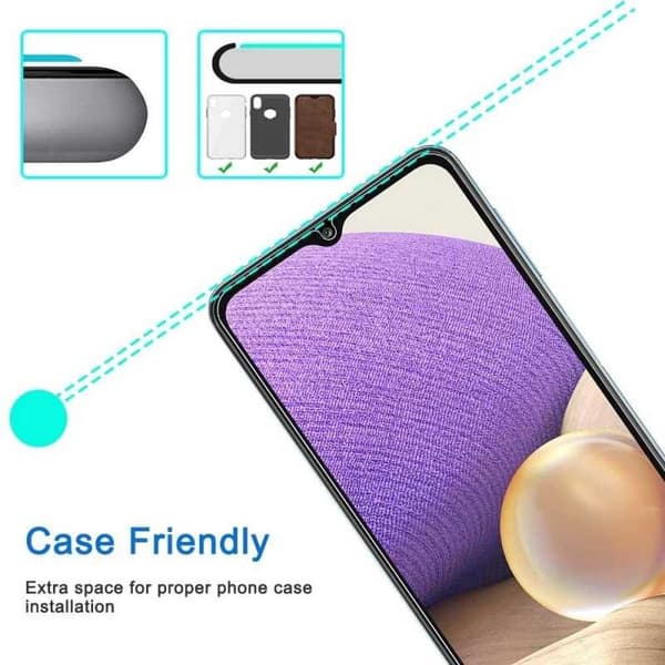 2-PACK Samsung A33 5G karkaistu lasi 0,26mm 2,5D 9H