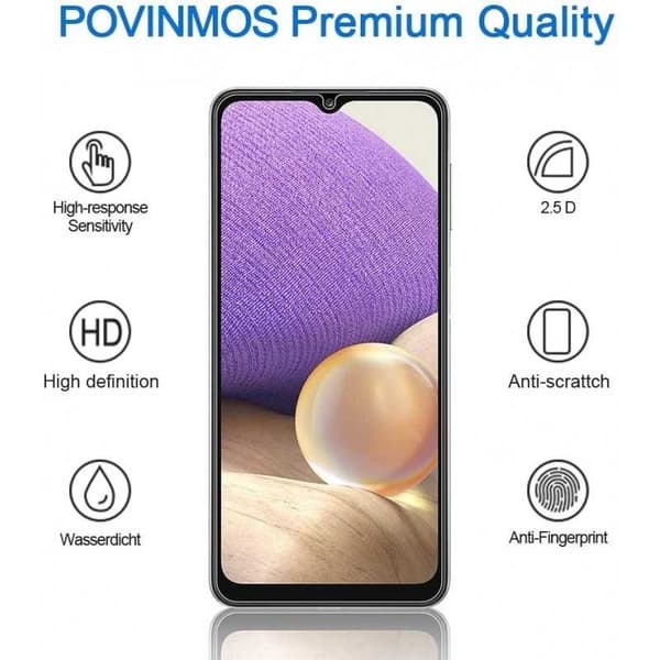 2-PACK Samsung A33 5G karkaistu lasi 0,26mm 2,5D 9H