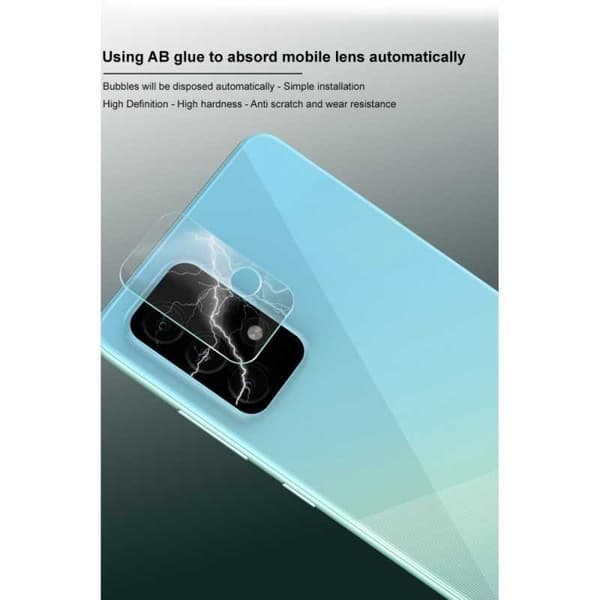 2-PACK Samsung A73 5G kameralinsedeksel