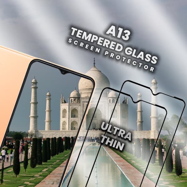 2-Pack Samsung Galaxy A13 - Härdat glas 9H - Super kvalitet 3D