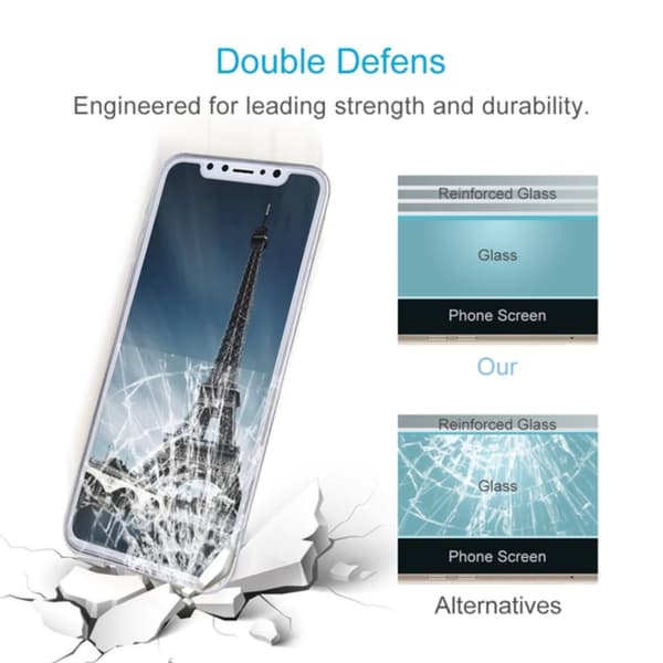 2st iPhone X/XS - Skärmskydd Härdat Glas