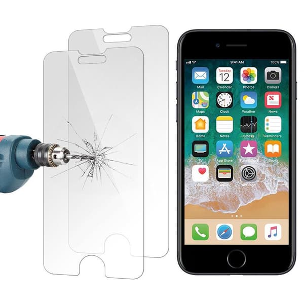2st iPhone 6/7/8/SE (2020 & 2022) - Skärmskydd Härdat Glas