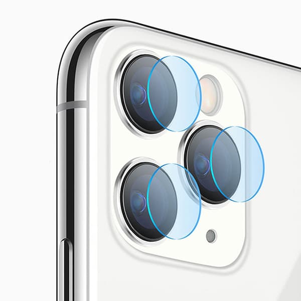 2 stk iPhone 11 Pro/11 Pro Max - Skjermbeskytter Kamera - Herdet Glass