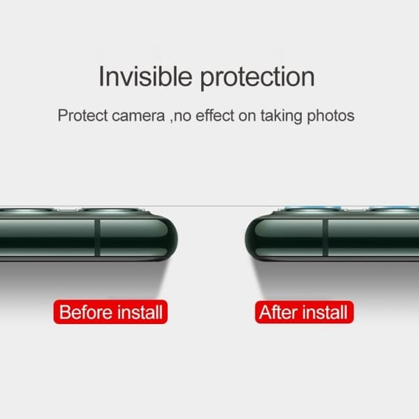 2st iPhone 11 - Skärmskydd Kamera - Härdat Glas