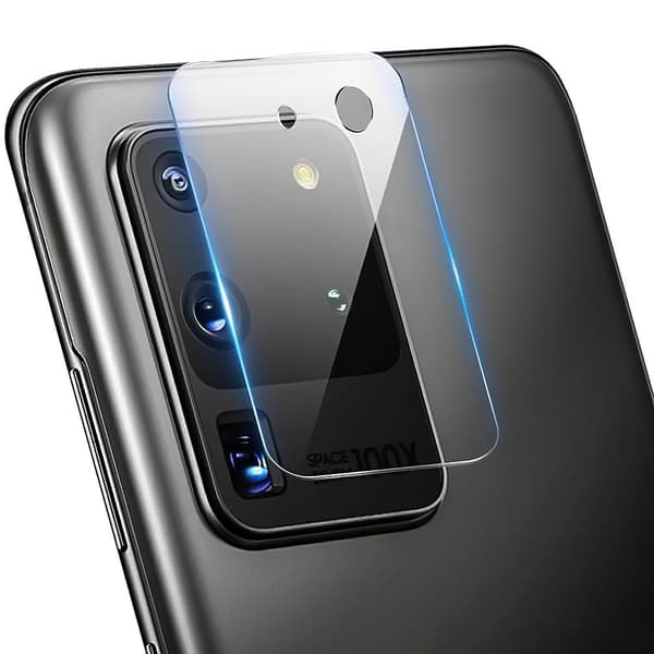2 stk Samsung Galaxy S20 Ultra - Skjermbeskytter Kamera - Herdet Glass