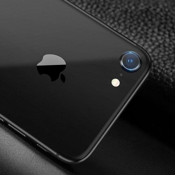2 kpl iPhone 7/8/SE - Näytönsuoja Kamera - Karkaistua Lasia
