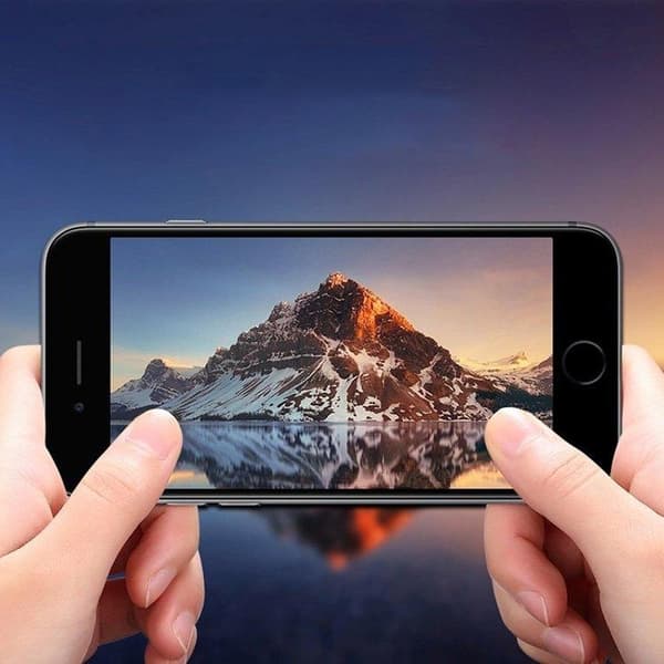 2 kpl iPhone 7/8/SE - Näytönsuoja Kamera - Karkaistua Lasia